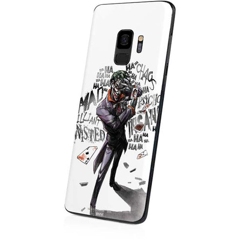 DC Comics The Joker Brilliantly Twisted Galaxy S9 Skin